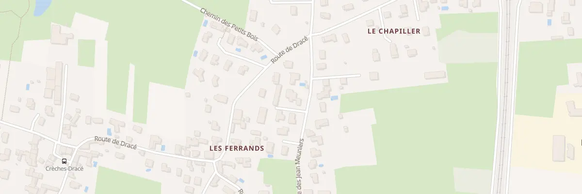 Plan du 86 Rue des Jean Meuniers à Crêches-sur-Saône
