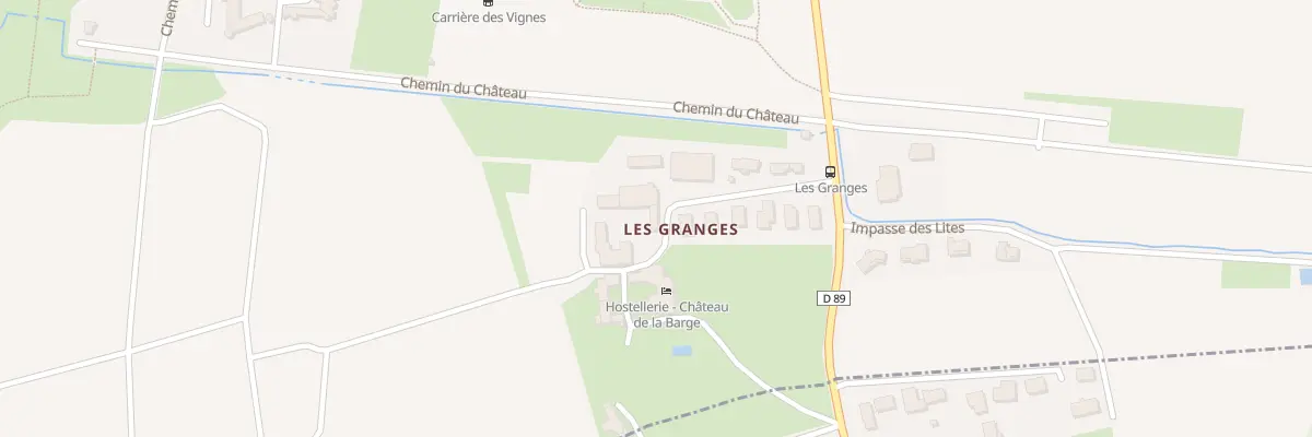Plan du 5110 Les Granges à Chaintré