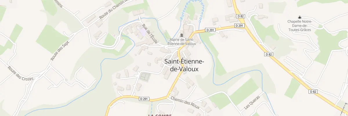 Plan du 5 Imp des Tourelles à Saint-Étienne-de-Valoux