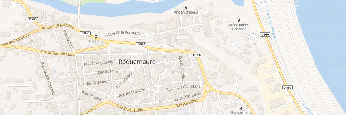 Plan du 15 Rue de la Victoire à Roquemaure