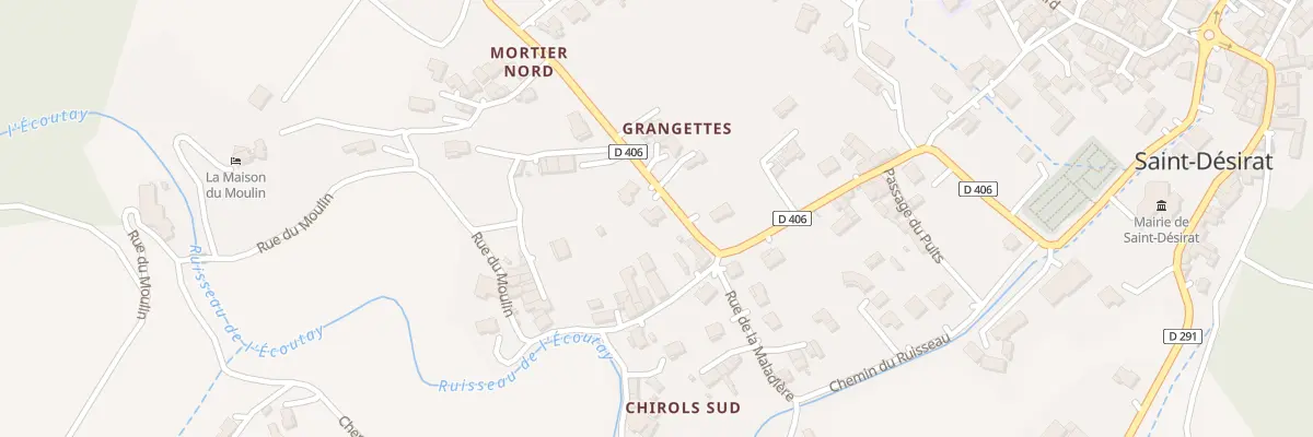 Plan du 227 Rte de Brunieux à Saint-Désirat