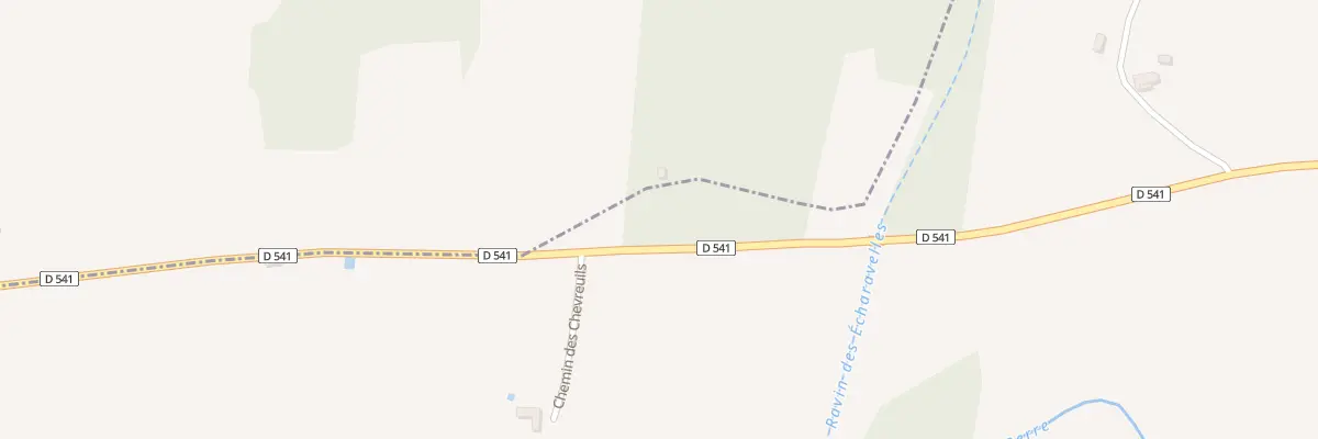 Plan du 5103 Le Treillas à Roussas