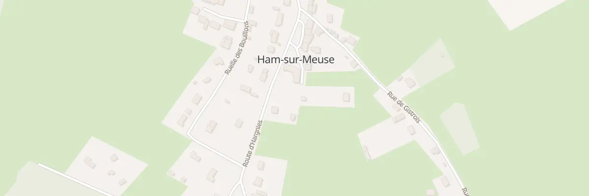 Plan du 87 Rte d’Hargnies à Ham-sur-Meuse