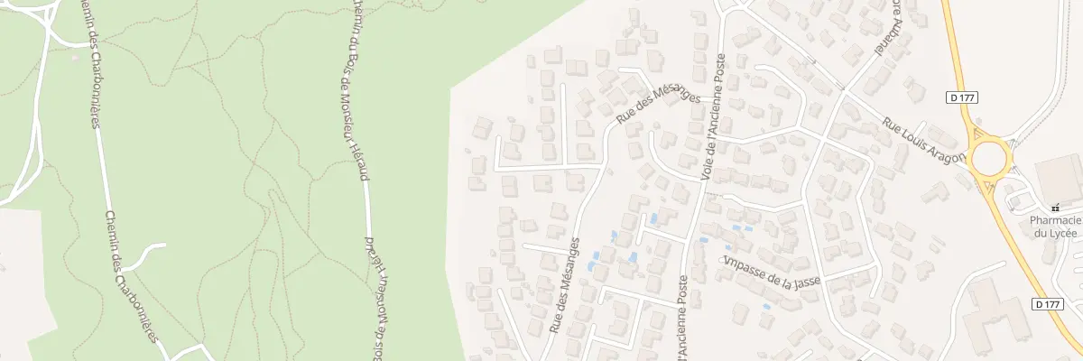Plan du 1 Imp des Hirondelles à Villeneuve-lès-Avignon