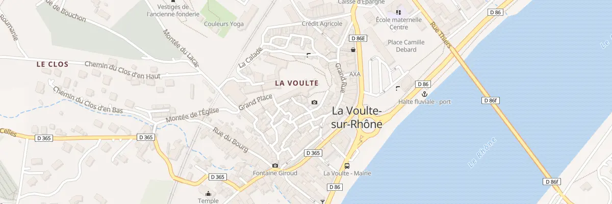 Plan du 6 Rue Gamon à La Voulte-sur-Rhône