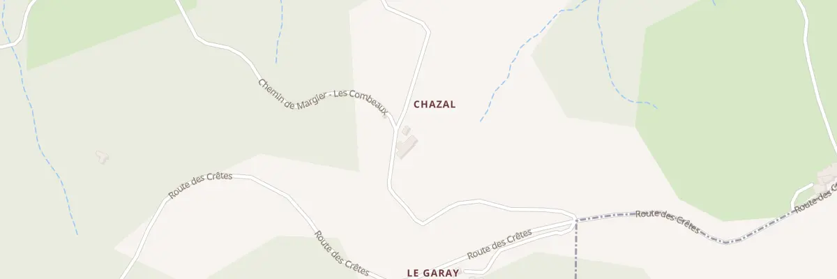 Plan du 2335 Che de Margier Combeaux à Champis