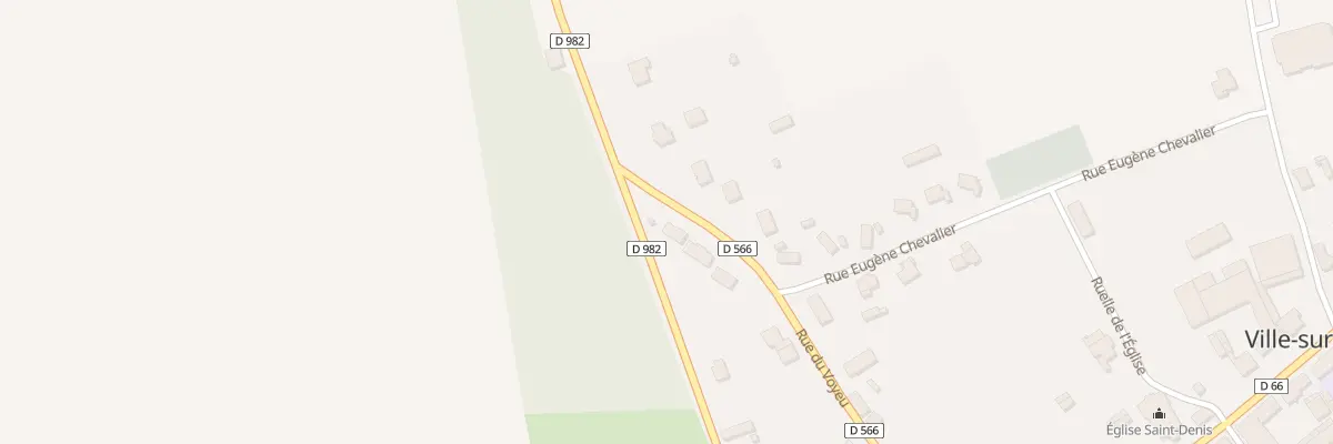 Plan du 5100 Le Village à Ville-sur-Tourbe