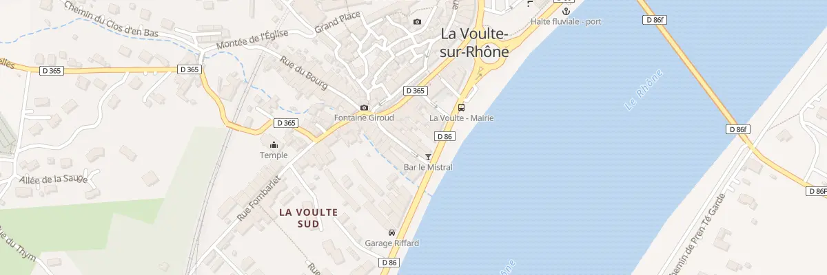 Plan du 21 Rue Rampon à La Voulte-sur-Rhône