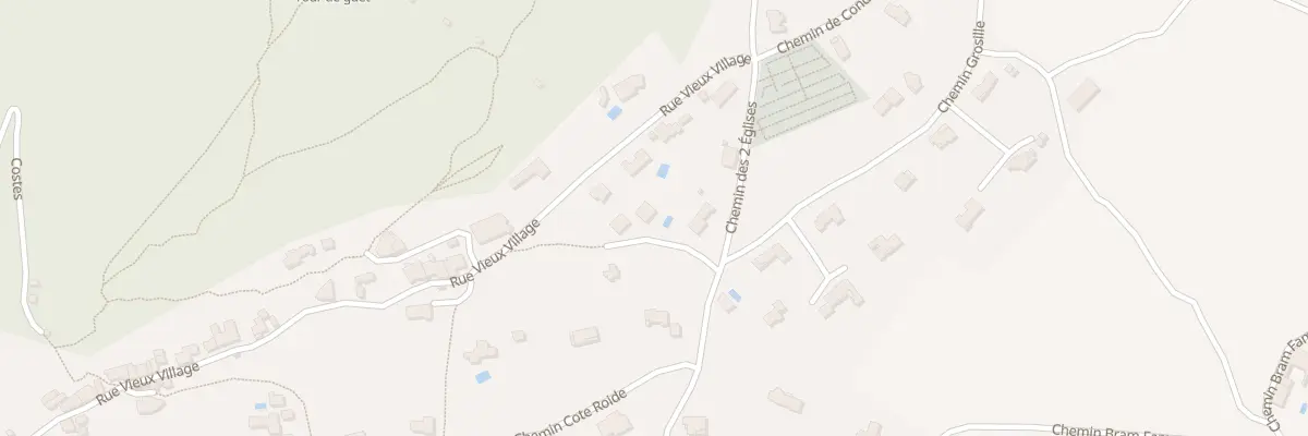 Plan du 200A Che des 2 Eglises à Savasse
