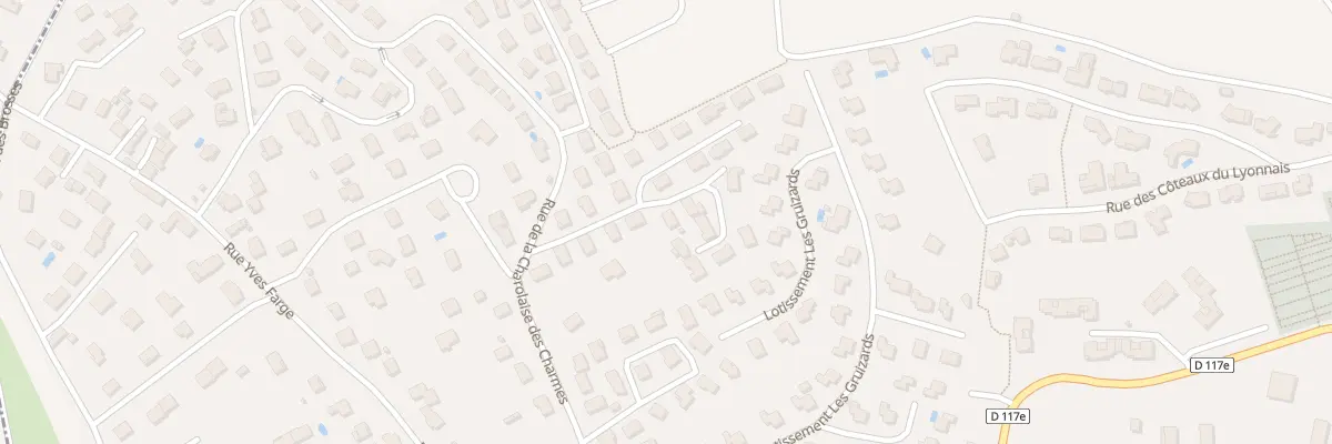 Plan du 54 Rue Charolaise des Charmes à Grigny-sur-Rhône