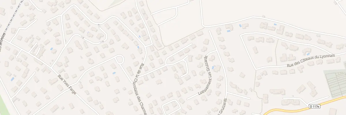 Plan du 78 Rue Charolaise des Charmes à Grigny-sur-Rhône