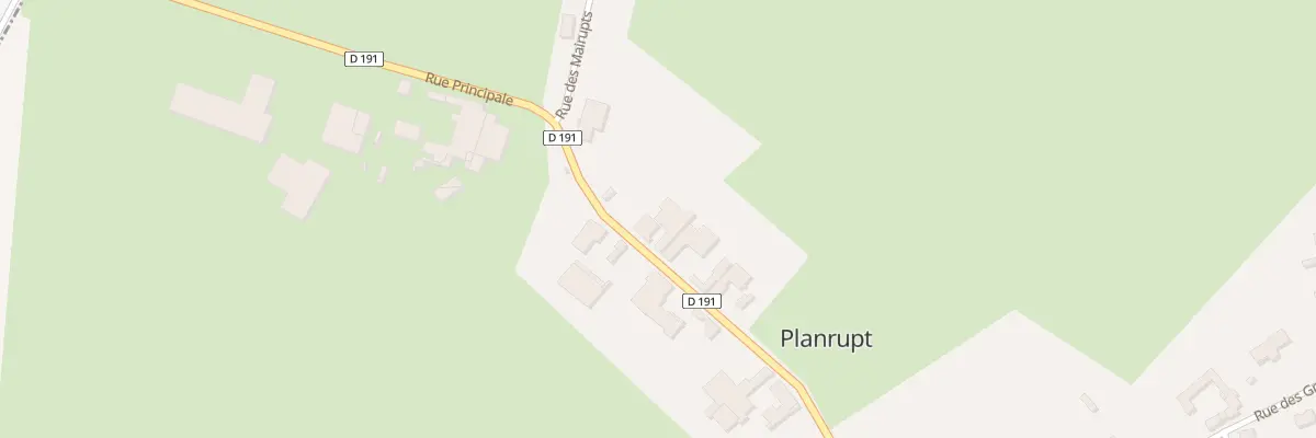 Plan du 44 Rue Principale à Planrupt
