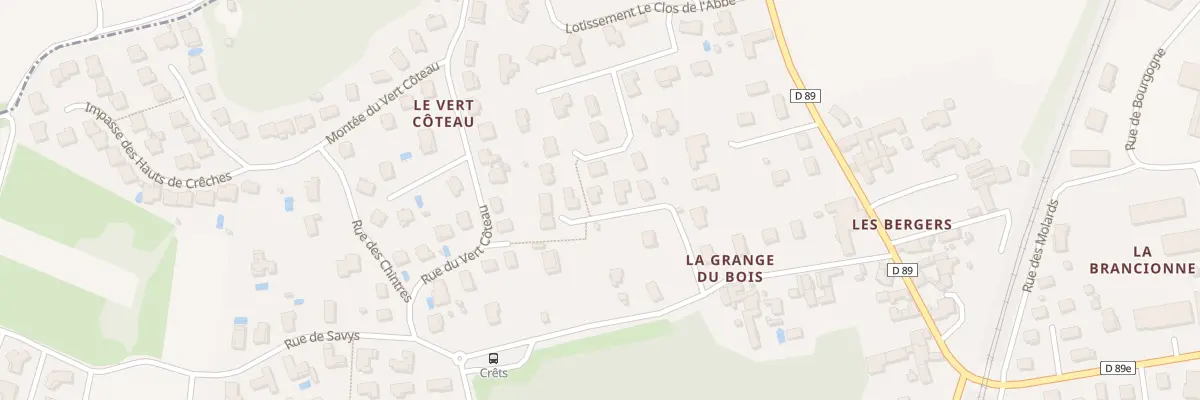 Plan du 5889 Lot les Terrasses de Savys à Crêches-sur-Saône
