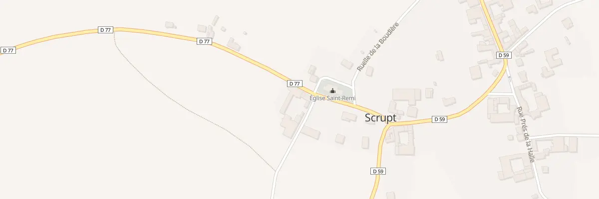 Plan du 6 Rue de l’Ormoie à Scrupt