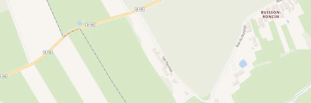 Plan du 9 Les Perches à Lalheue
