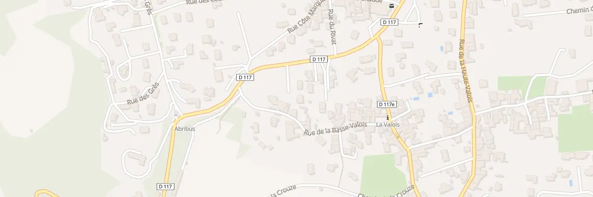 Plan du 73B Rue du Rivat à Millery