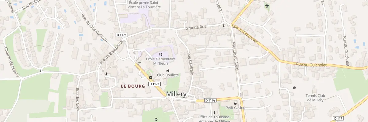 Plan du 10 Rue Centrale à Millery