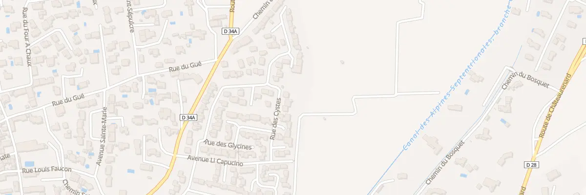 Plan du 26 Rue des Cystes à Graveson