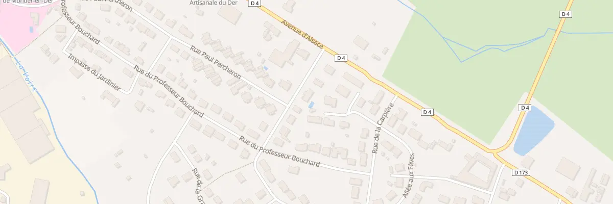Plan du 3B Rue de la Grande Inglée à La Porte du Der