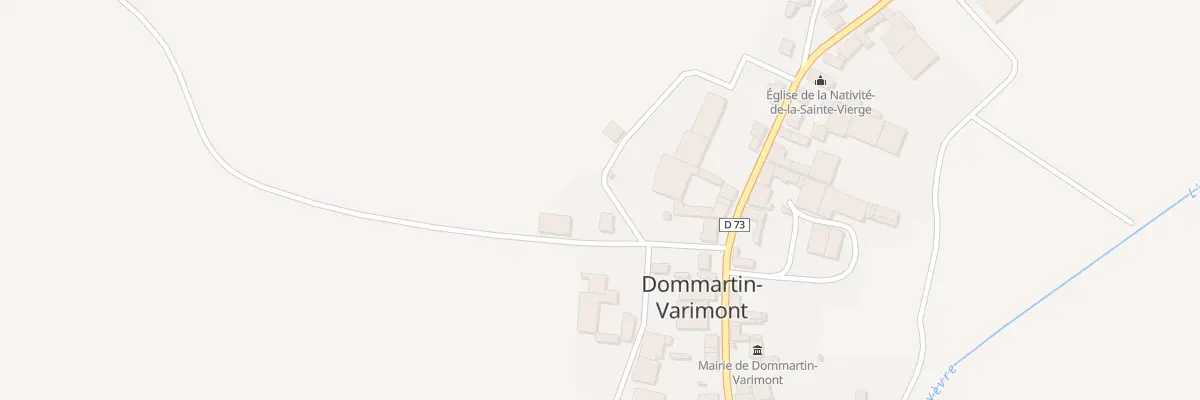 Plan du 2 Rue des Petites Vignes à Dommartin-Varimont