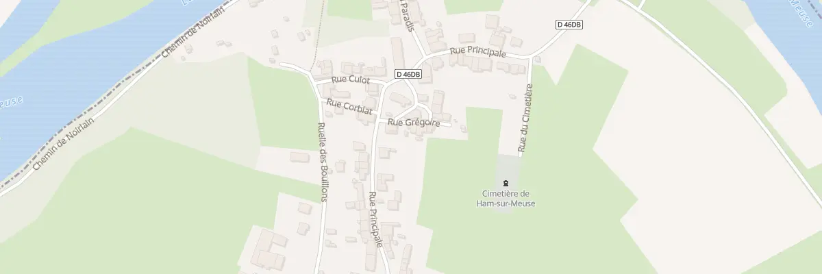 Plan du 36 Rue Grégoire à Ham-sur-Meuse