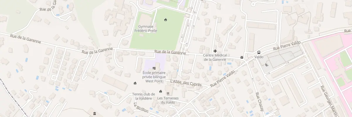 Plan du 13B Rue de la Garenne à Lyon 5e Arrondissement