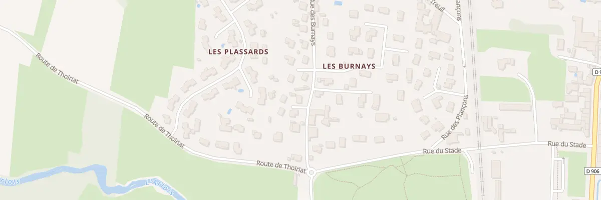 Plan du 228 Rue des Burnays à Crêches-sur-Saône
