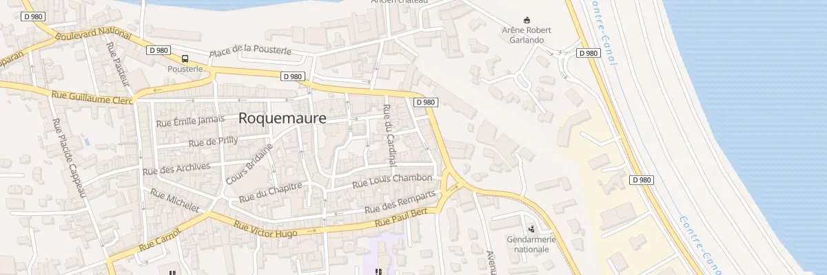 Plan du 7 Rue Guise le Balafré à Roquemaure