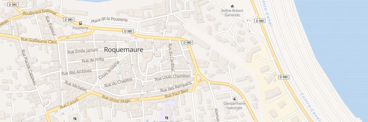 Plan du 5T Rue Guise le Balafré à Roquemaure