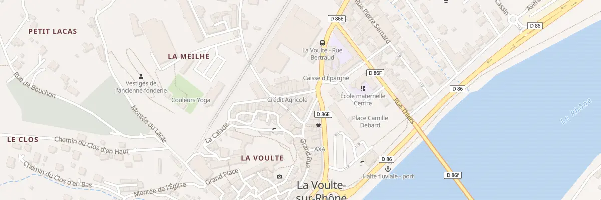 Plan du 11 Rue Boissy d’Anglas à La Voulte-sur-Rhône