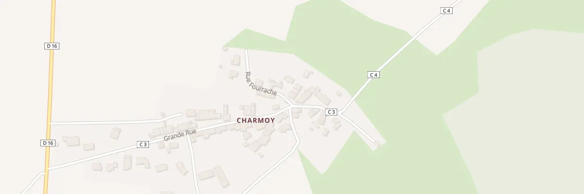 Plan du 1 Rue de la Fontaine à Blaisy-Haut