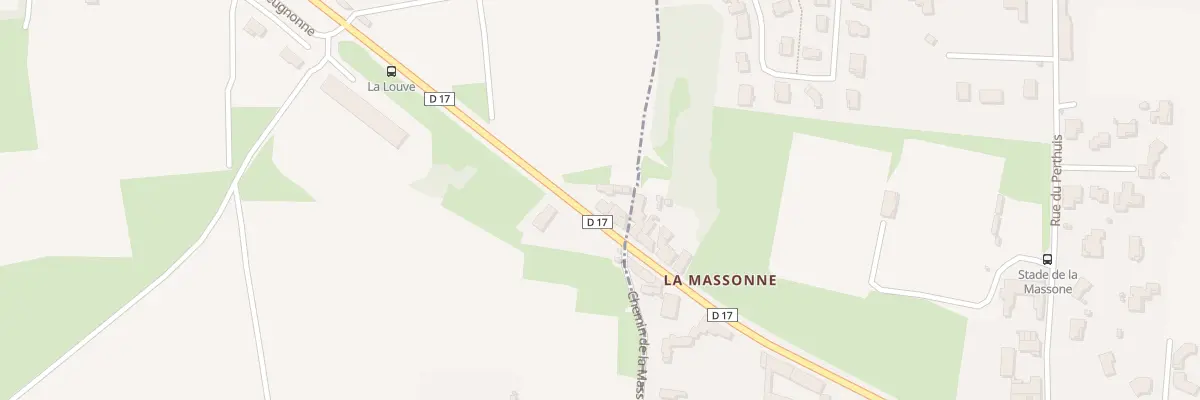 Plan du 3507 Rte Departementale 17 à Prissé