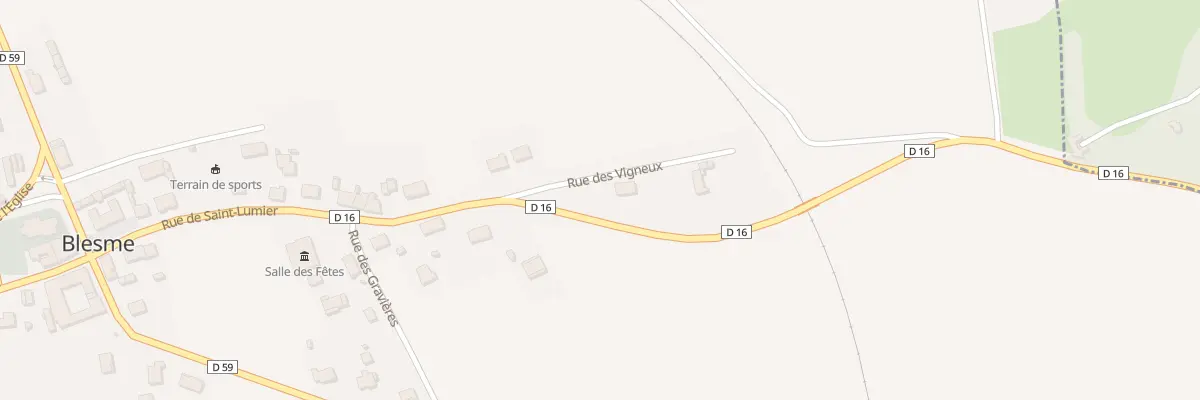 Plan du 2 Rue des Vigneux à Blesme