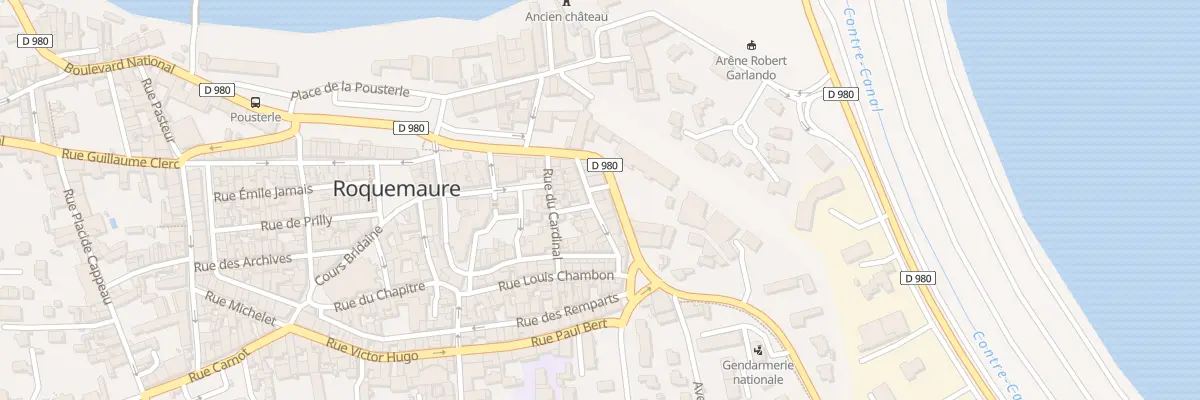 Plan du 14 Rue de Guise Le Balafre à Roquemaure