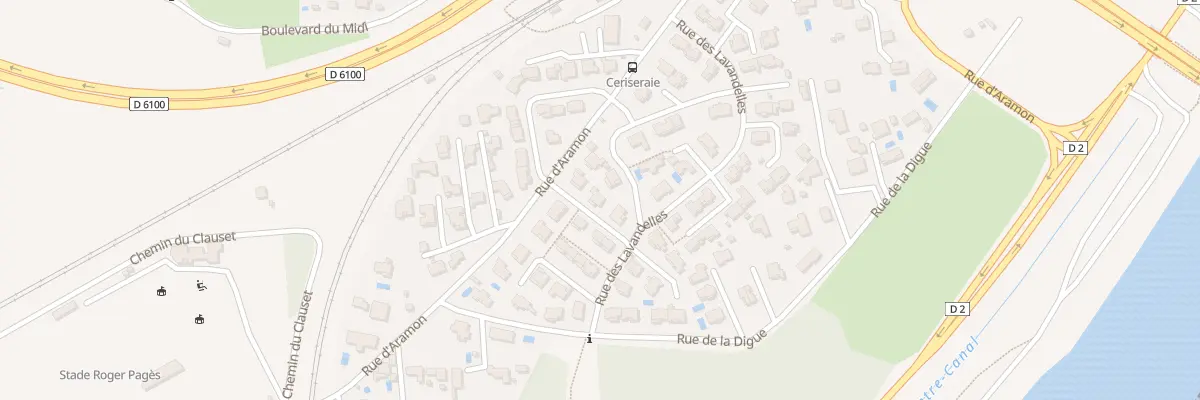 Plan du 4 Rue des Romarins aux Angles