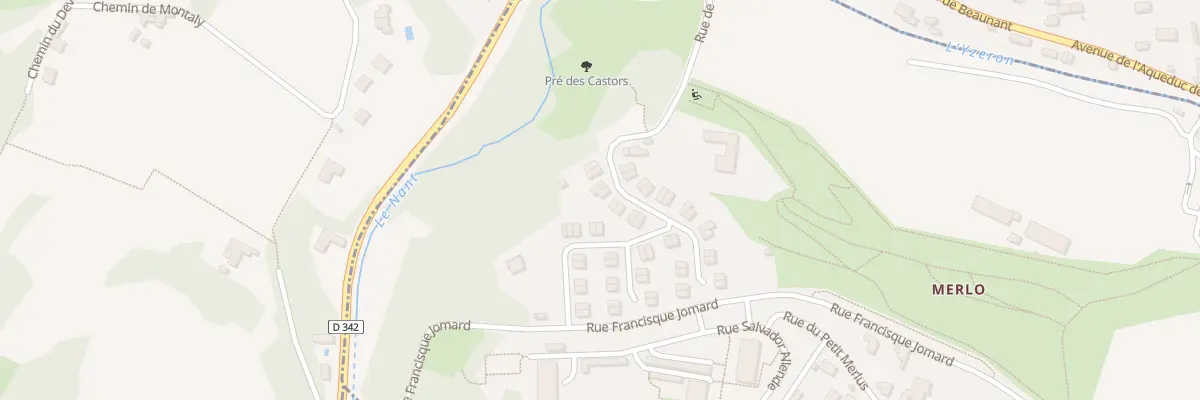 Plan du 18 Rue de Merlo à Oullins-Pierre-Bénite