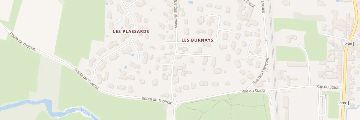 Plan du 209 Rue des Burnays à Crêches-sur-Saône