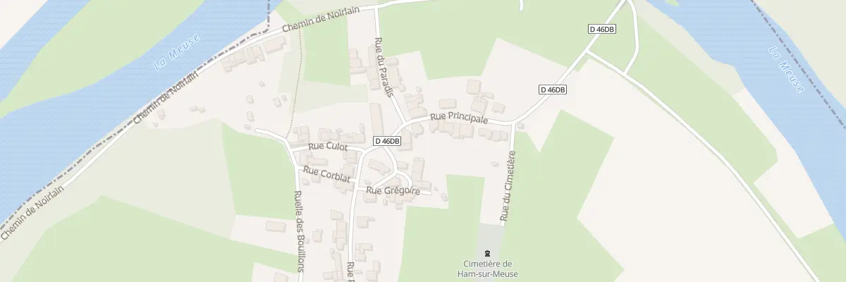Plan du 10 Rue Principale à Ham-sur-Meuse