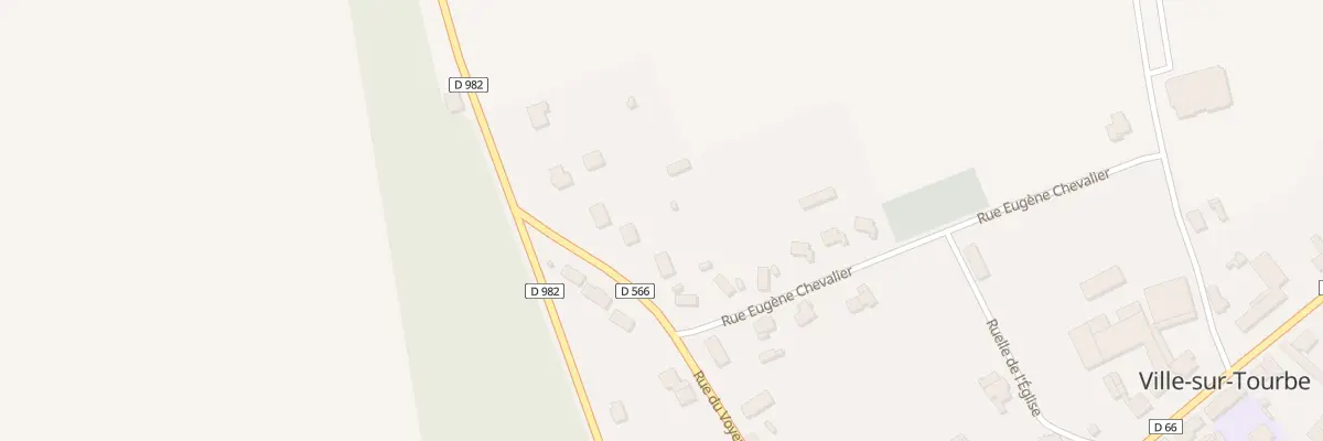 Plan du 5071 Le Village à Ville-sur-Tourbe