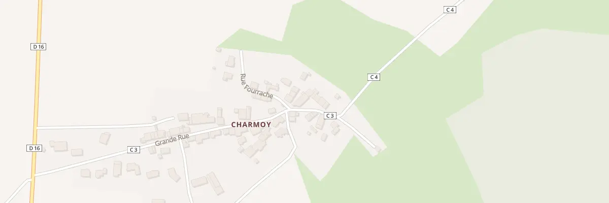 Plan du 3 Rue de la Fontaine à Blaisy-Haut