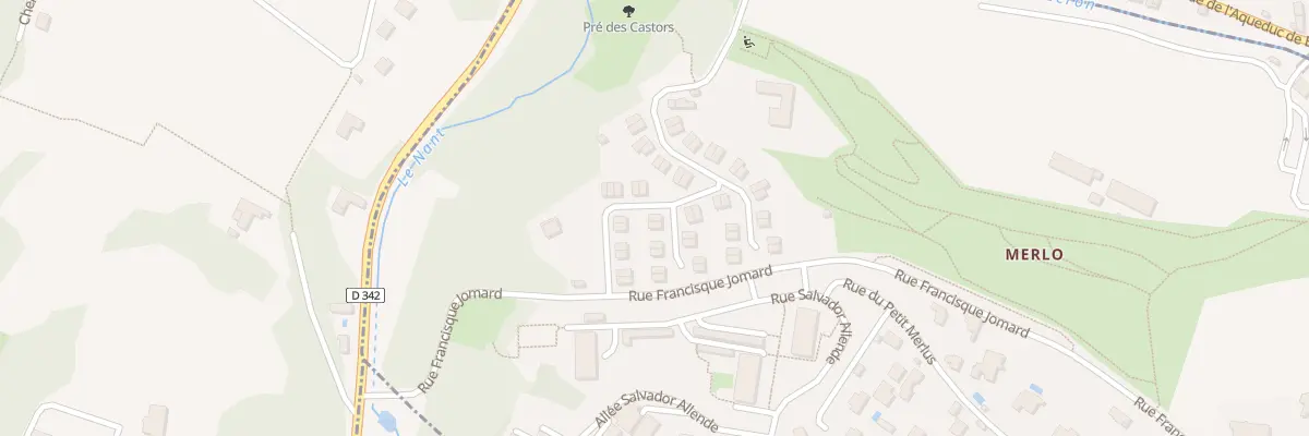Plan du 39 Rue de Merlo à Oullins-Pierre-Bénite