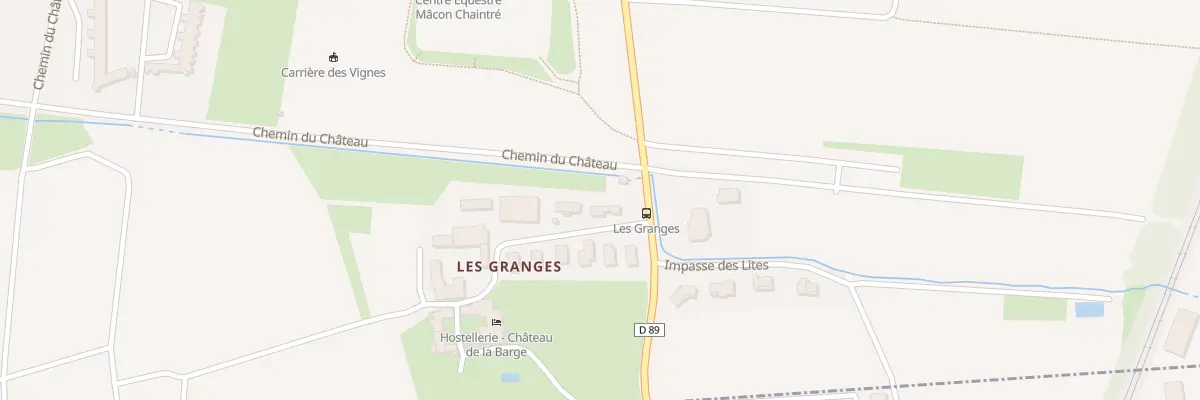Plan du 30 Imp des Granges à Chaintré