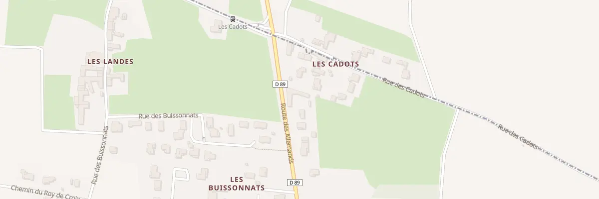 Plan du 5098 Les Cadots à Chaintré