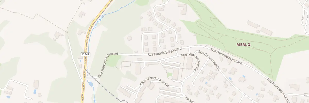 Plan du 44 Rue de Merlo à Oullins-Pierre-Bénite