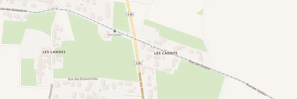 Plan du 54 Rte des Cadots à Chaintré