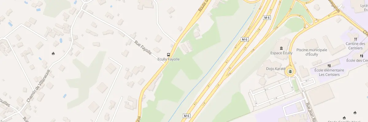 Plan du 6T Rte de Champagne à Écully