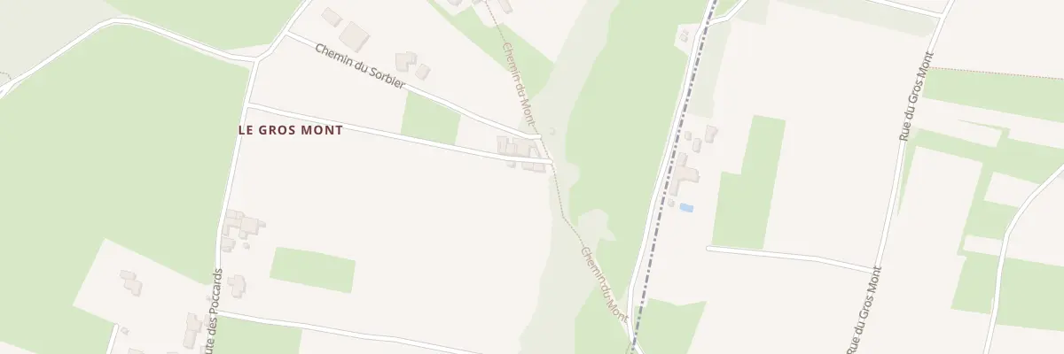 Plan du 37B Che du Gros Mont à La Roche-Vineuse