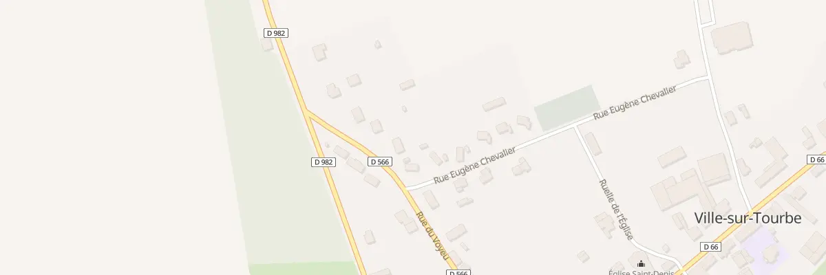Plan du 5076 Le Village à Ville-sur-Tourbe