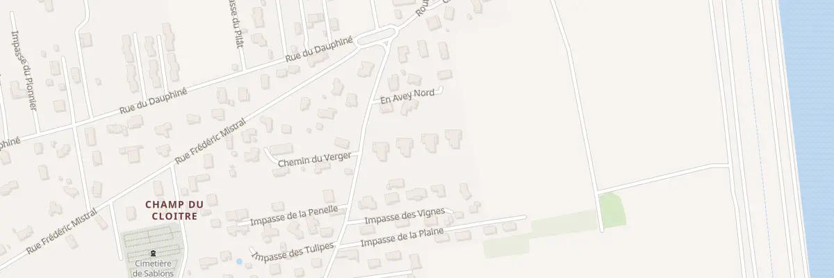 Plan du 51A Che Creux à Sablons