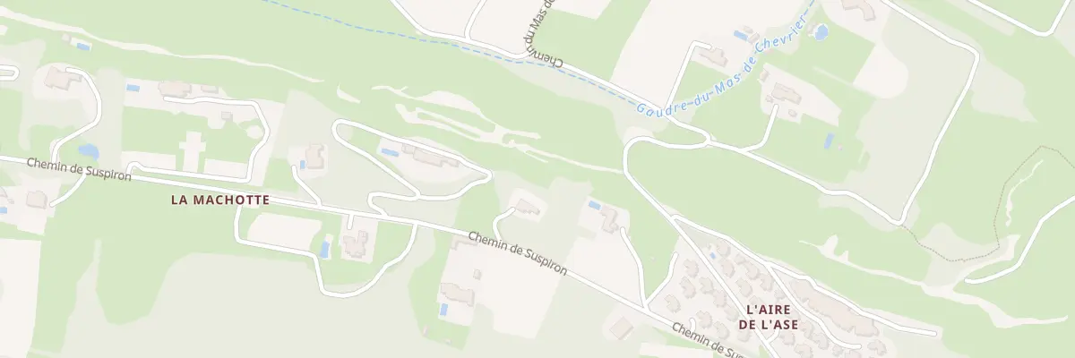 Plan du 5037A La Machotte aux Baux-de-Provence